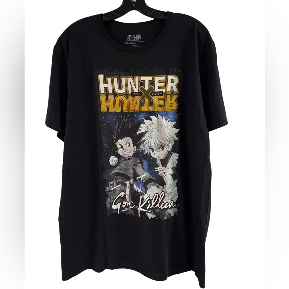 Hunter X Hunter Black Graphic Anime T-Short Size XL